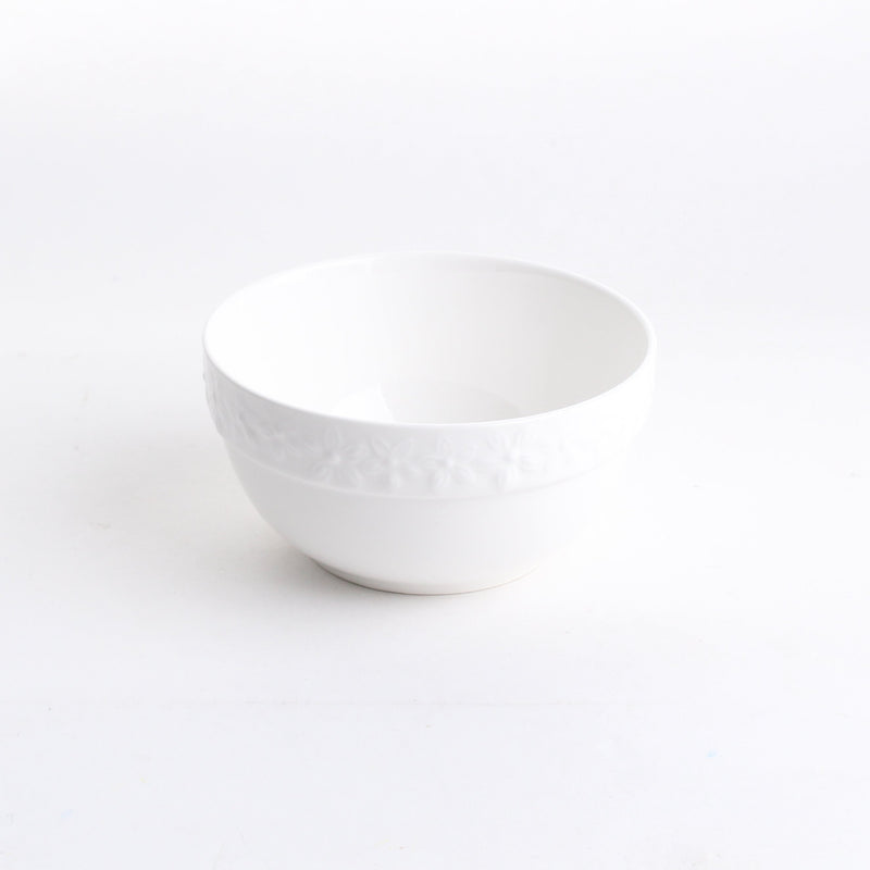 Small Flower Medium Ceramic Bowl