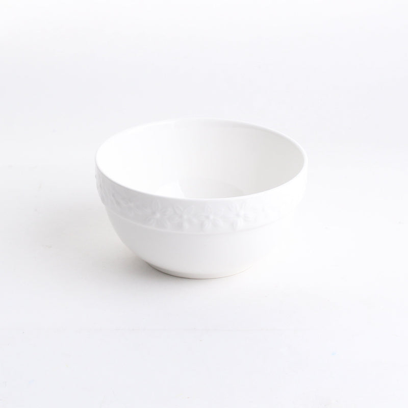Small Flower Medium Ceramic Bowl