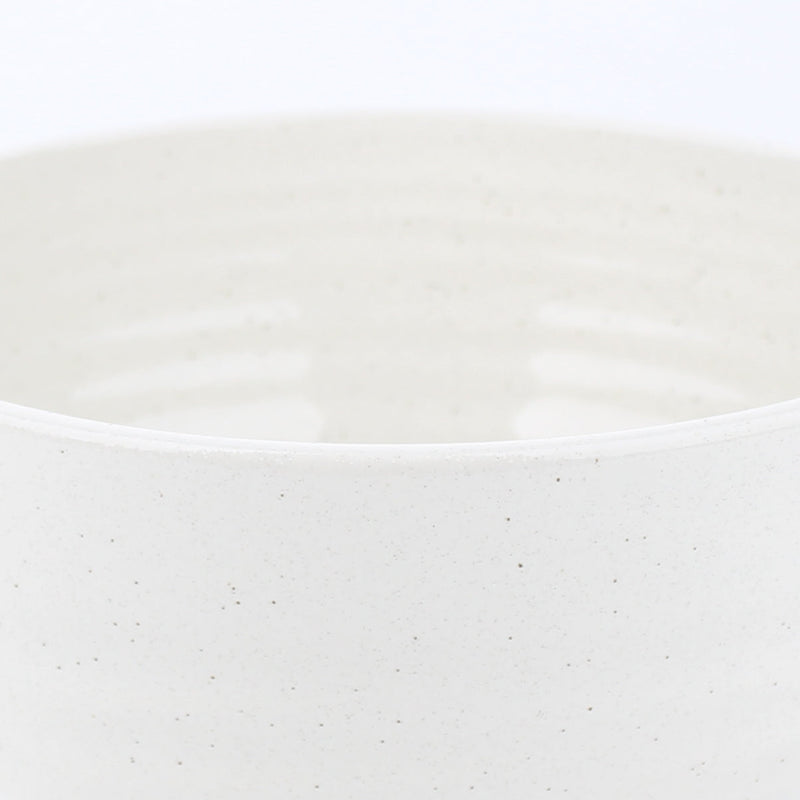 Bowl (Porcelain/Microwave and dishwasher safe/White Glaze/Kisshou/L/8.5cm/d.16.2cm/SMCol(s): White)