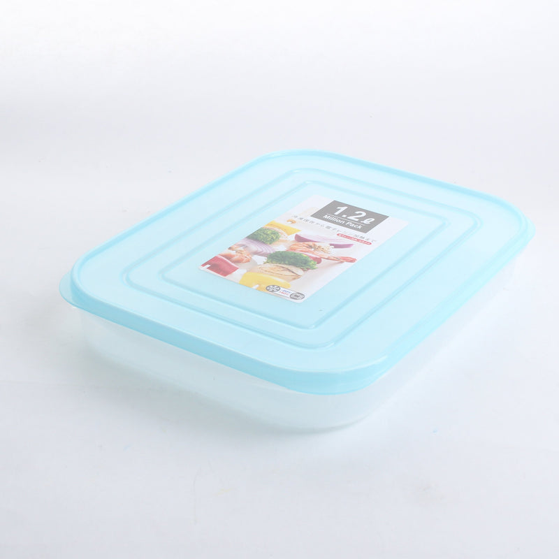 Microwavable Plastic Food Container (1.2L)