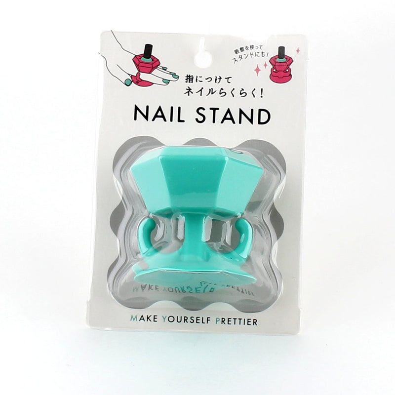 Nail Polish Holder (Silicone/PK*LT BL)