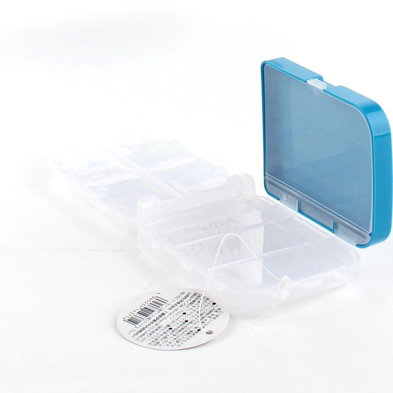 Pill Case Storage Box (Polypropylene/Iron/3 Layers/1 Week/6.6x10x3.5cm)