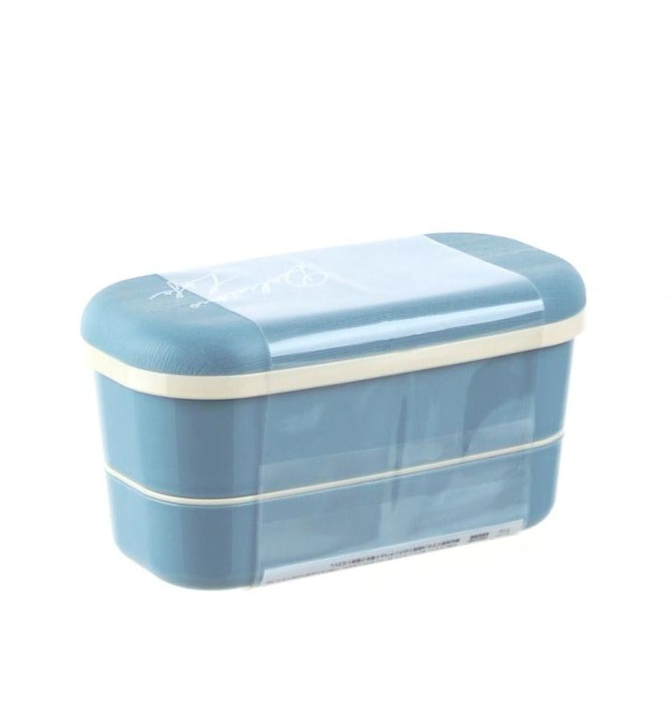 Lunchbox (2 Tier/Microwave Safe (Body)/Not Dishwasher Safe)