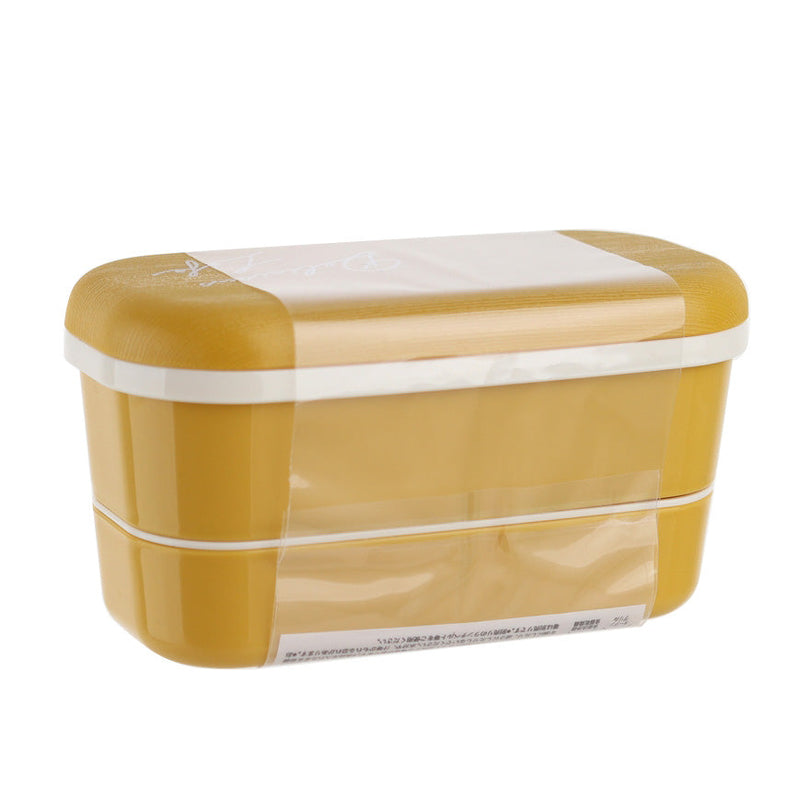 Lunchbox (2 Tier/Microwave Safe (Body)/Not Dishwasher Safe)