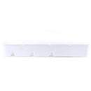 Cutlery Organizer (PP/Partitioned/For Drawer/9.7x36.5x5.4cm/SMCol(s): White)