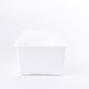 Cutlery Organizer (PP/Partitioned/For Drawer/9.7x36.5x5.4cm/SMCol(s): White)