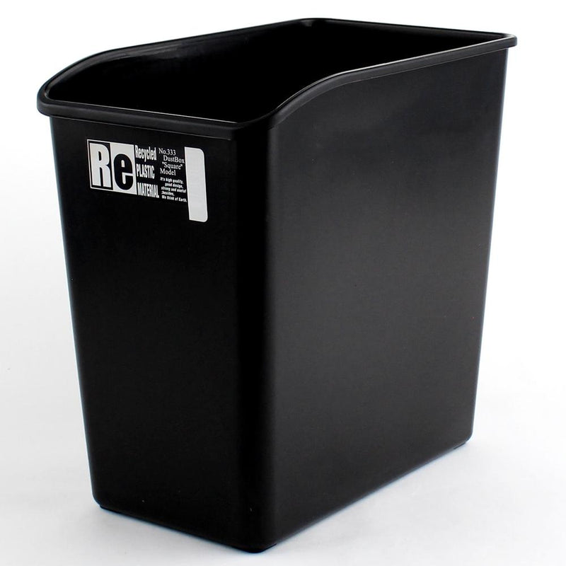Trash Can (Rect/BL/16.2x26.5x25.4cm)