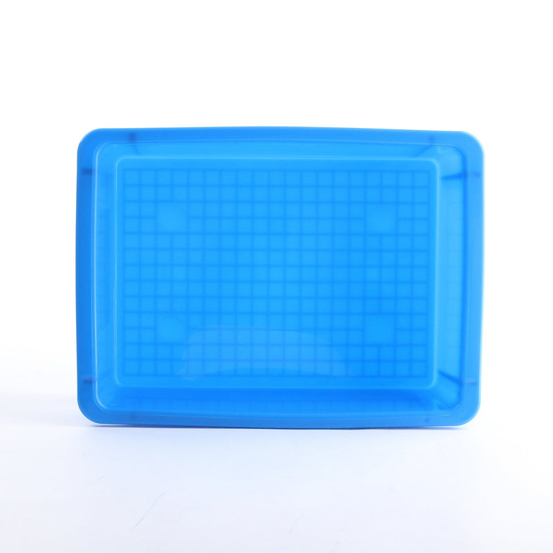 Light Blue Stackable Storage Bin