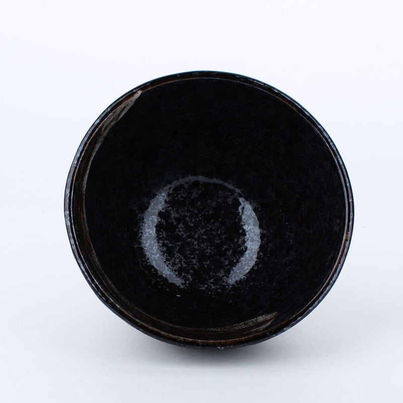 Akeyo Arabake Rough Brush Stroke Porcelain Bowl d.13.3cm
