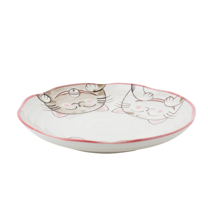 Crystal Cat Porcelain Plate