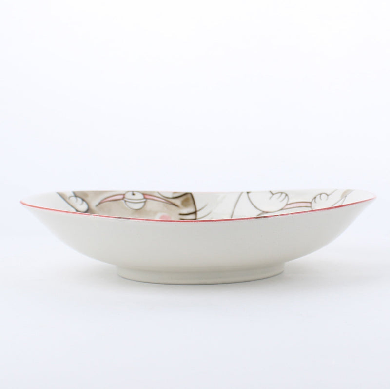 Crystal Cat Porcelain Bowl