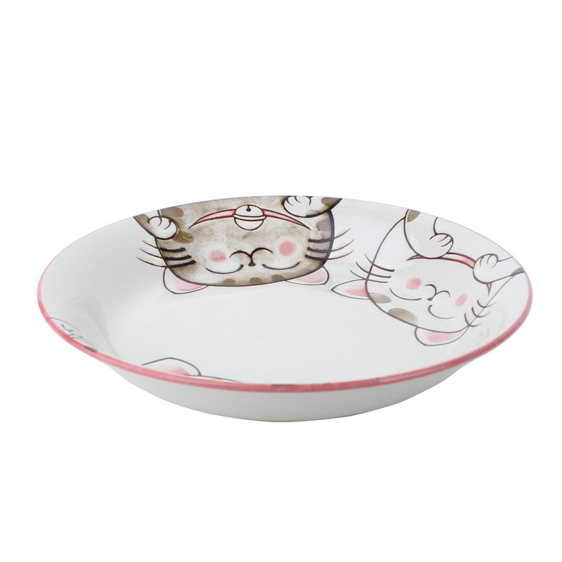 Crystal Cat Porcelain Curry Plate