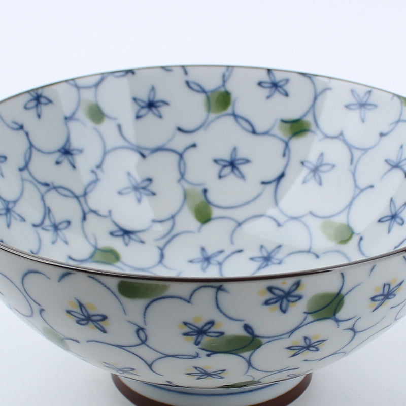 Flower Ocean Ceramic Rice Bowl