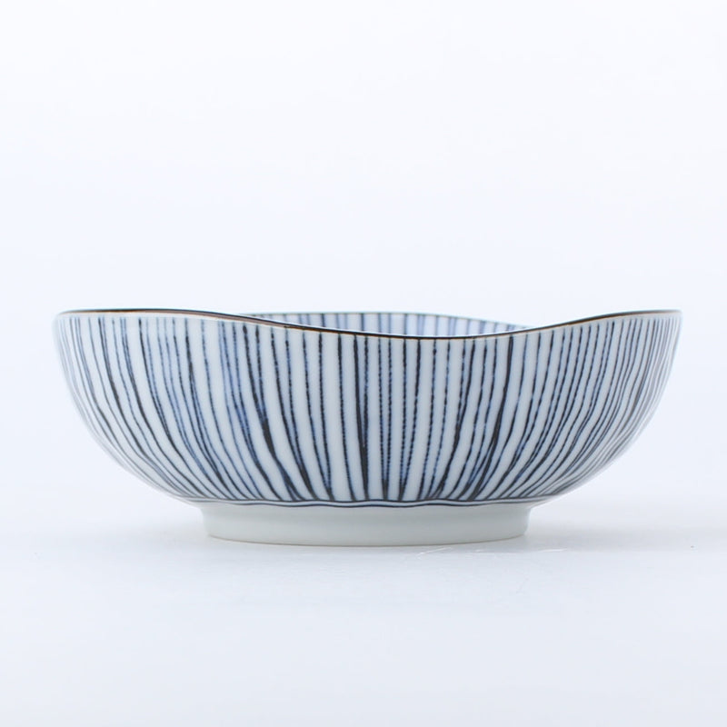 Hosotokusa Thin Ten Grass Porcelain Bowl d.12.1cm