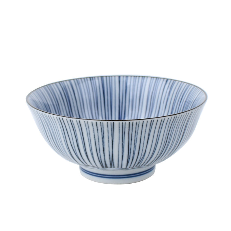 Hosotokusa Thin Ten Grass Porcelain Rice Bowl d.13.9cm