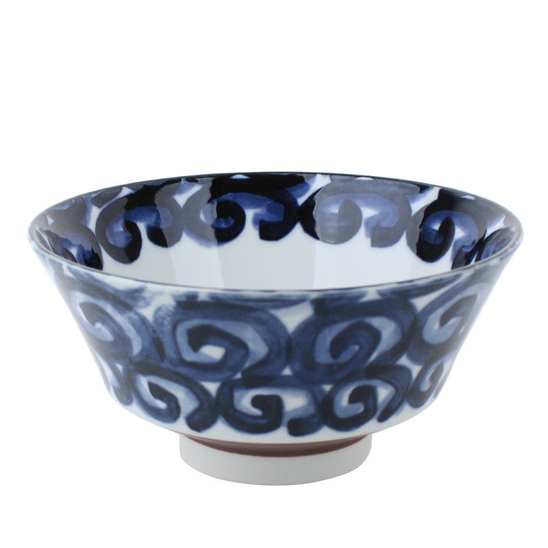 Swirl Porcelain Bowl
