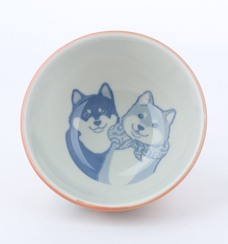 Shiba Dog Porcelain Bowl