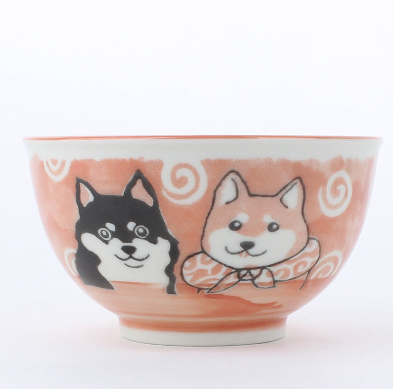 Shiba Dog Porcelain Bowl