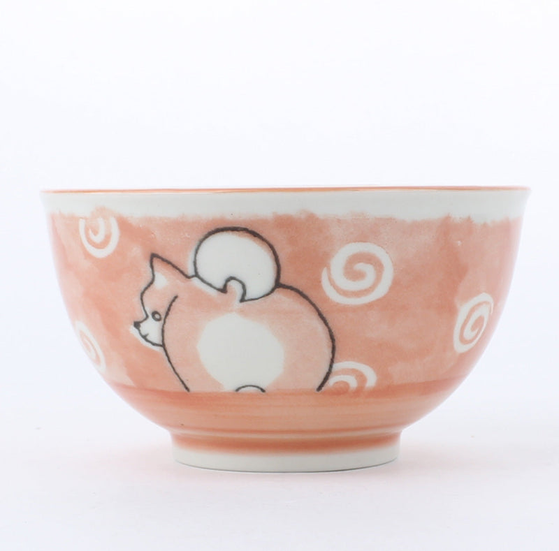 Shiba Dog Porcelain Bowl