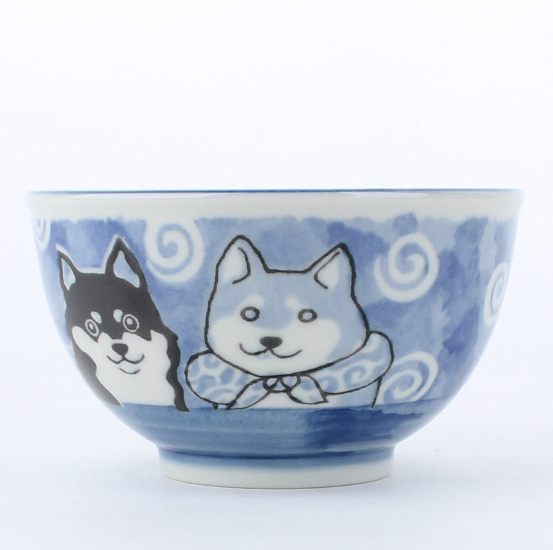 Shiba Dog Porcelain Bowl