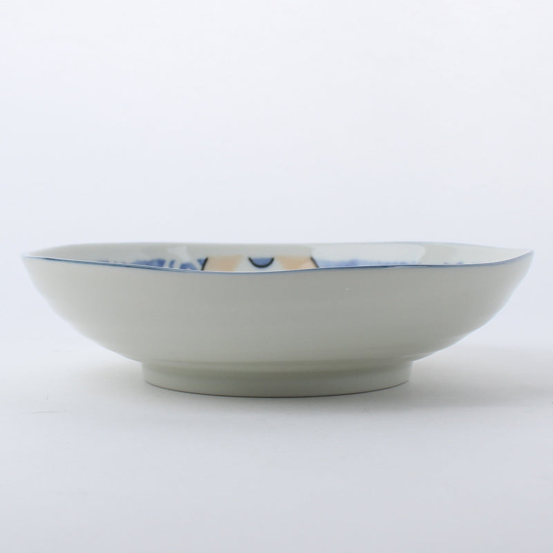 Shiba Dog Porcelain Deep Plate
