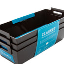 Brown Small Storage Basket with Handle (Set of 3)