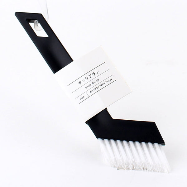Cleaning Brush (PP/Window Sash/LT GY*DK GY*DK BN/19.5x5x1.2cm)
