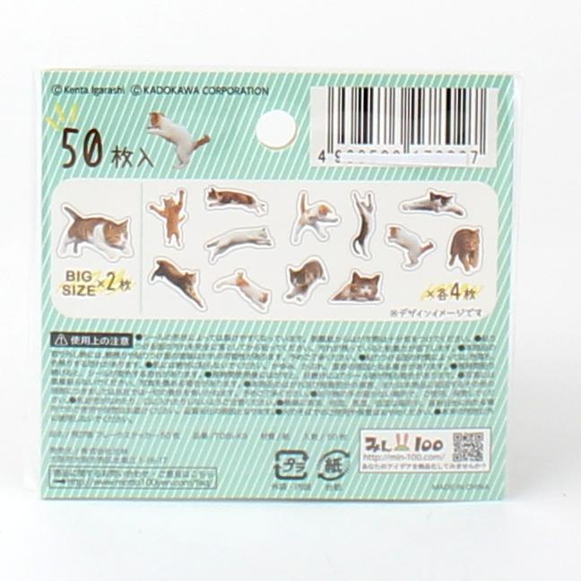 Sticker Flakes (Paper/Flake/Cat/7x6cm)