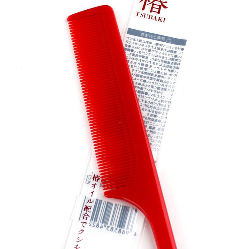 Comb (w/Camellia Oil/Hair/RD/21.5x2.5x0.3cm)
