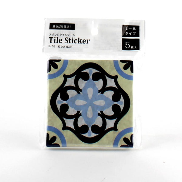 Stickers (Flower/BK*WT/9x9x0.3cm)