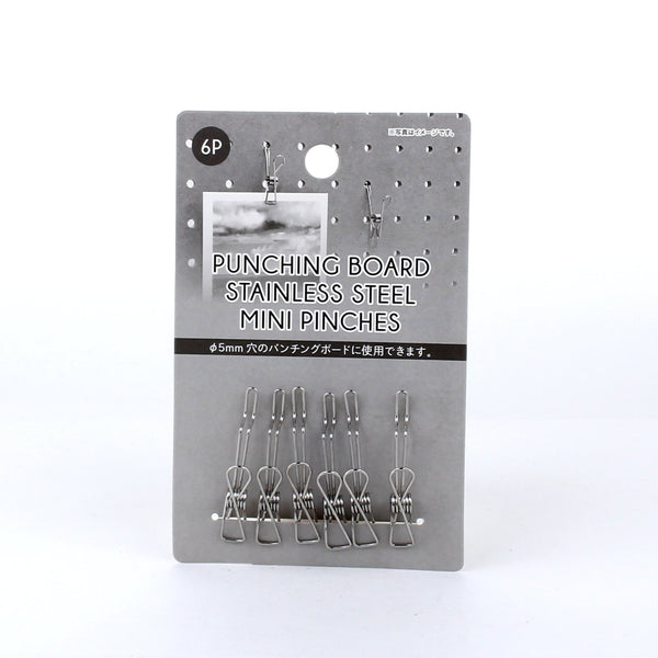 Puching Board Stainless Steel Mini Pinches Clips