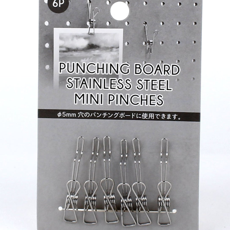 Puching Board Stainless Steel Mini Pinches Clips