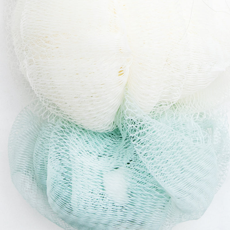 Loofah (PE/For Body/Candy/90cm/SMCol(s): Green,White)