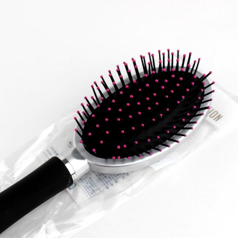 Hair Brush (Cushion/Bristle/BK/SL/24x7.5x4cm)
