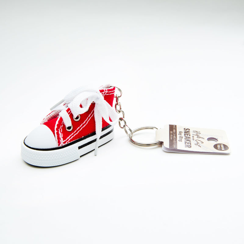 Key Chain (High-Top Sneaker/Sneaker: 3.8x3.5x7.5cm/15cm/SMCol(s): White/Red/Black/Grey)