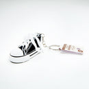 Key Chain (High-Top Sneaker/Sneaker: 3.8x3.5x7.5cm/15cm/SMCol(s): White/Red/Black/Grey)