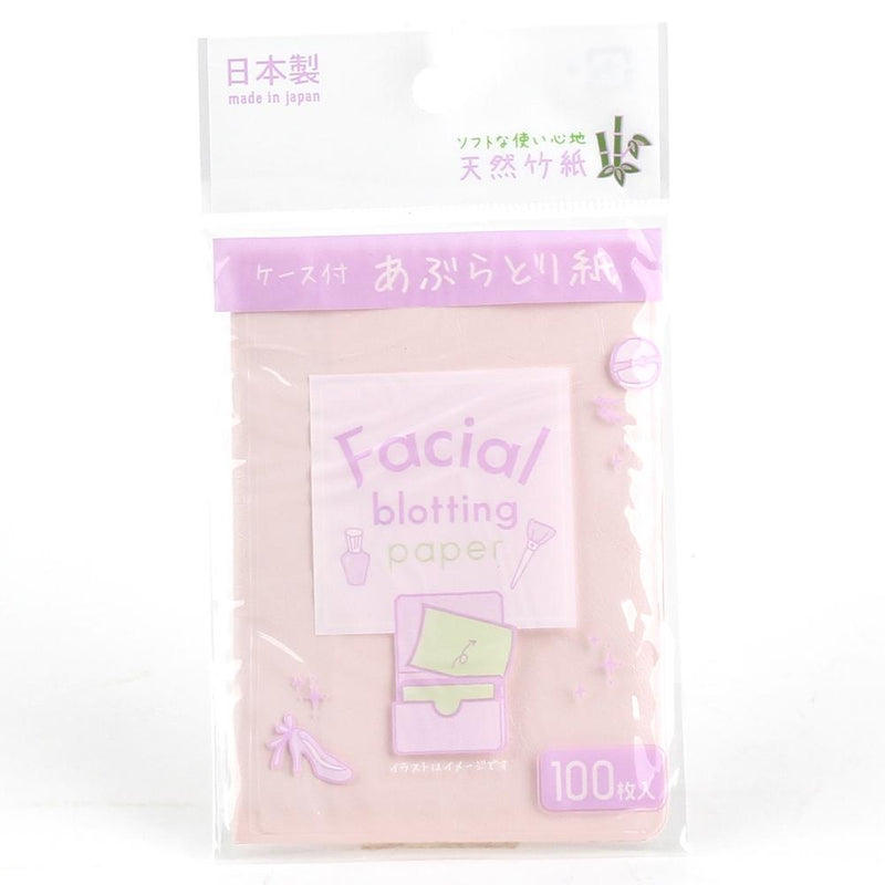 Oil-Blotting Paper (Bamboo/Face/6.4x9cm (100sheets))