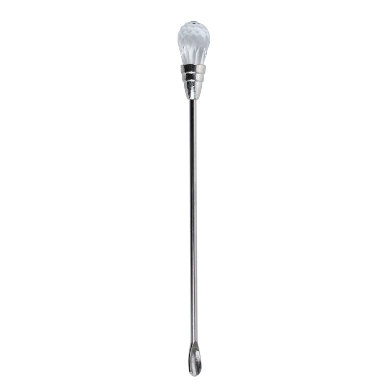 Spoon-Shaped Gel Nail Spatula For Mixing and Scooping Glitter