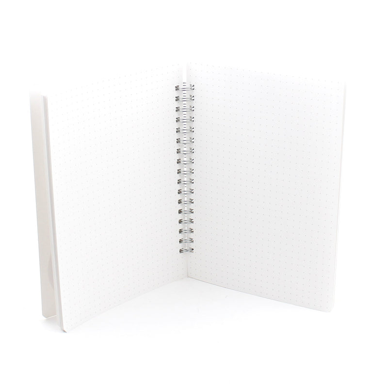 B6 5mm Coil Graph Notebook (80 Sheets)