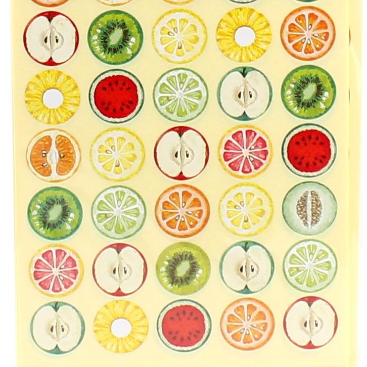 Point Stickers (Circle*Fruits/d.1.5cm (280pcs))