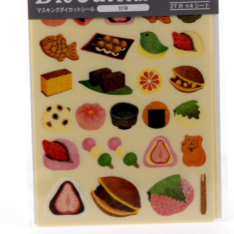 Washi Sticker (Japanese Confections/~2.1x2.7cm (108pcs))