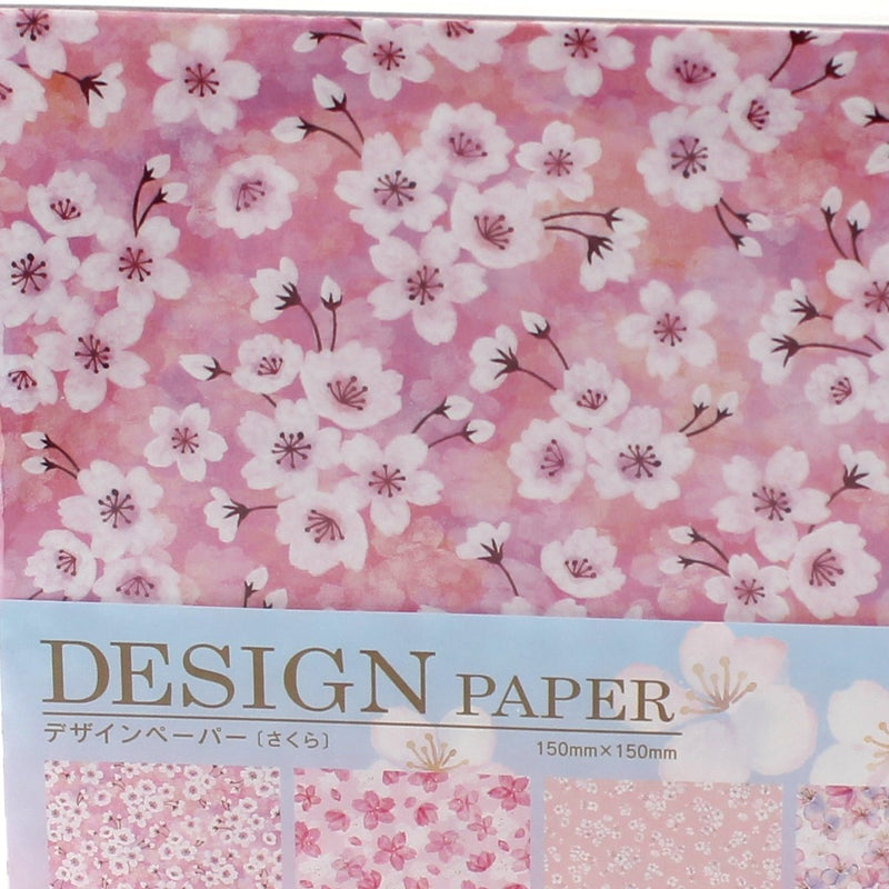 Origami Design Paper (Cherry Blossom/15x15cm (48 Sheets))