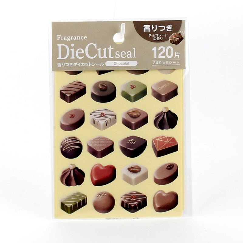 Die Cut Stickers (Paper/Chocolate/120 Pieces)