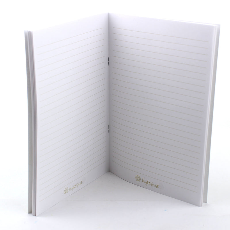 A5 "Bright Life Bright Future" Ruled Notebook (56 Pages)