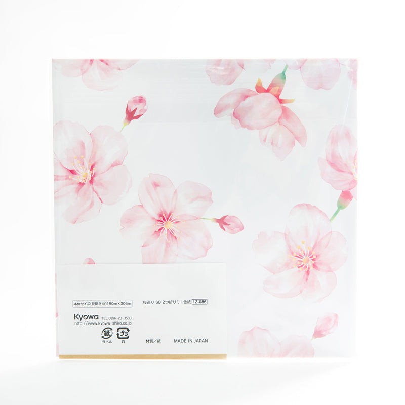 Shikishi Board (Foldable/Mini/Sakurameguri Cherry Blossom Tour/30.6x15cm/SMCol(s): Pink,White)
