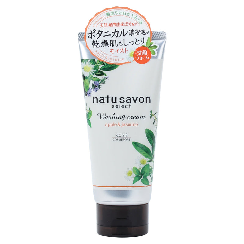 Kose Softymo Natu Savon Face Wash Cream (Apple & Jasmine)