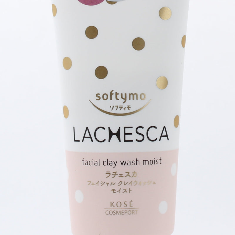 Kose Softymo Lachesca Foaming Facial Clay Wash (Pink)