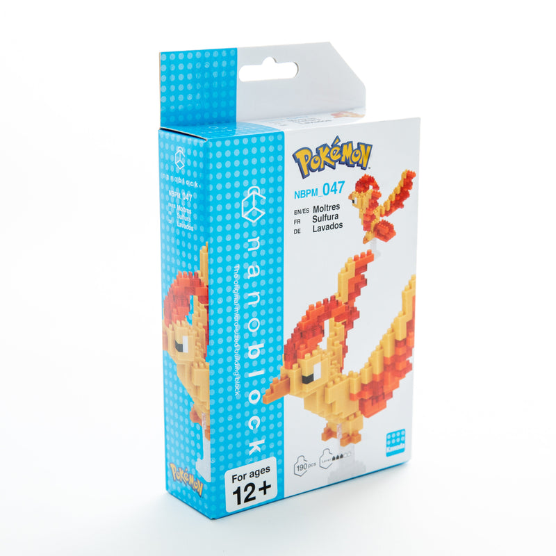 Kawada Pokemon Nanoblock Moltres