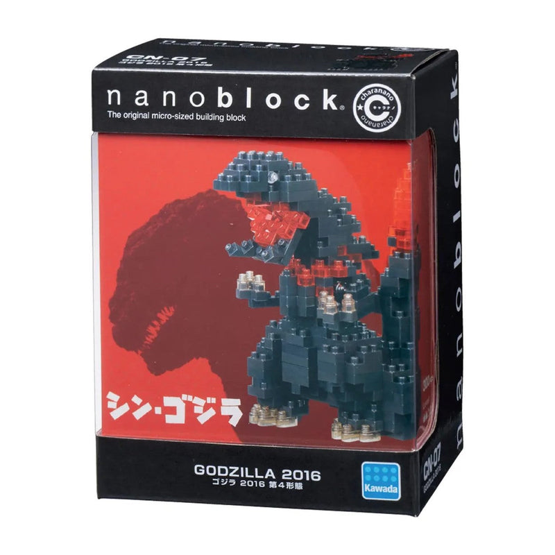 Nanoblock (Godzilla (2016)/Godzilla/300 pieces/Sz Inch: W2.2*H3.77*D2.67/Kawada)