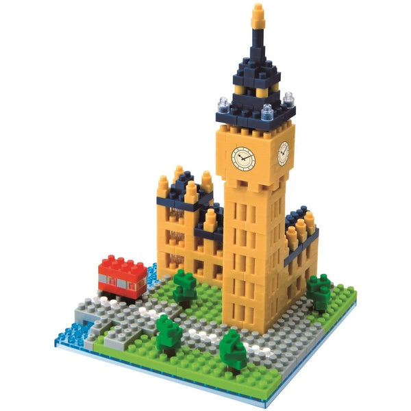 Nanoblock Landmark (Big Ben/Sight to See/600 pieces/Sz Inch: W3.14*H4.72*D3.14/Kawada)